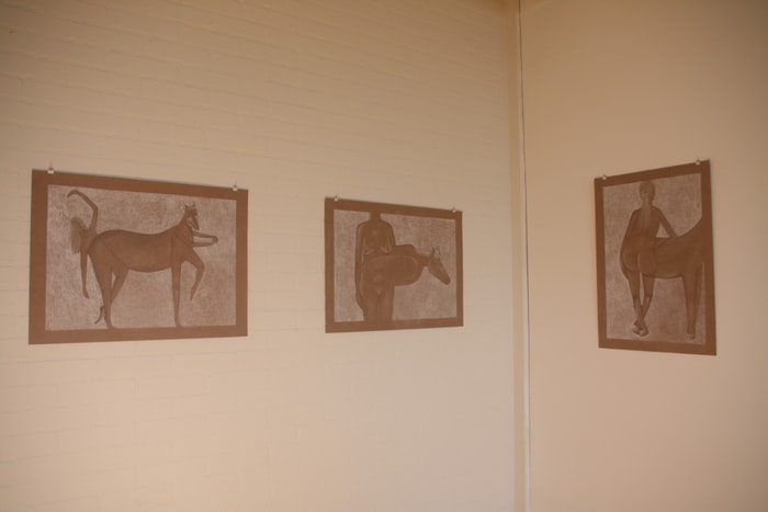 Vrouw en paard