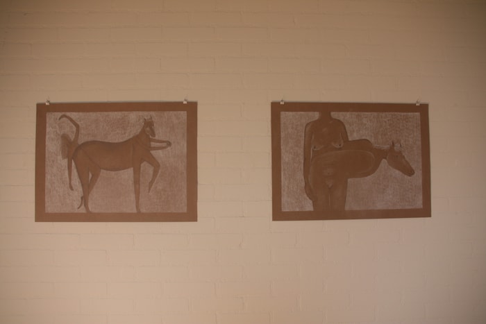 Vrouw en paard